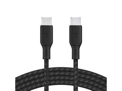 Belkin Usb C Till Usb C Kabel 2m Svart Usb Kablar