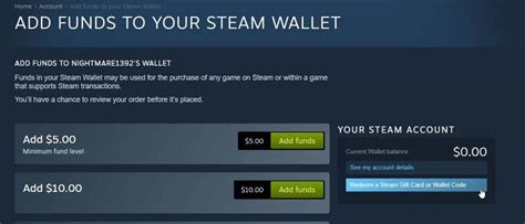 How To Redeem And Use A Steam Gift Card