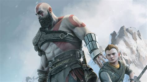 Kratos And Atreus Dad Of Boy 4k Wallpaper,HD Games Wallpapers,4k