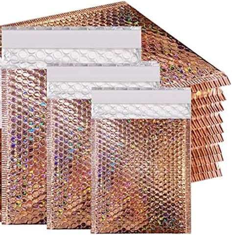 Amazon Pieces Holographic Bubble Mailers Padded Mailer