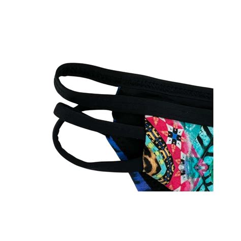 Aqua Blu Womens Multicolour Cross Over Bikini Bottom Various Sizes Canadawide Liquidations