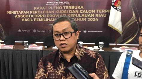 Kpu Umumkan Pilkada Kepri Nihil Paslon Jalur Perseorangan