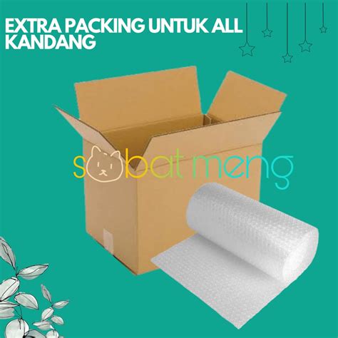 Jual Extra Packing Bubble Dus Shopee Indonesia