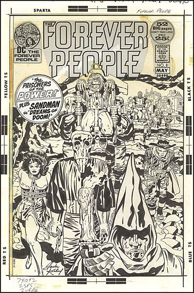 Jack Kirby Forever People Artist’s Edition Buds Art Books