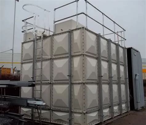 Factory Selling Smc Frp Grp Sectional Fire Fighting Water Tank Frp Grp