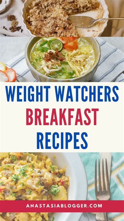 20 Healthy And Easy Ww Breakfast Recipes With Smartpoints On The Go