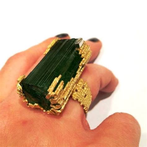 Grima Tourmaline Crystal Yellow Gold Amazing Geologist