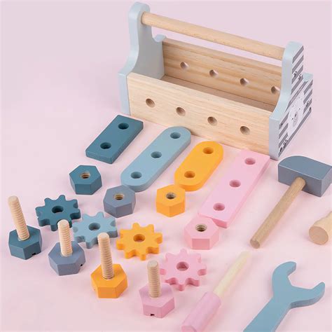 Jouet Montessori En Bois Bricolage Essence Du Bois