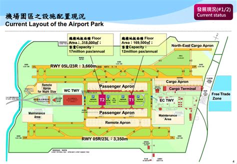 Taiwan Taoyuan International Airport Map