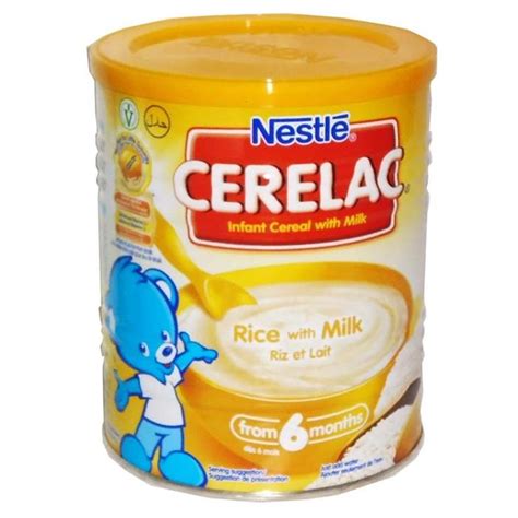 Buy Nestle Cerelac Rice With Milk 6m 400g Imported Online ₹695