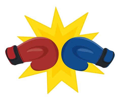 Cartoon Boxing Gloves Vector Images Depositphotos