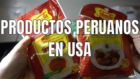 Productos Peruanos En USA YouTube