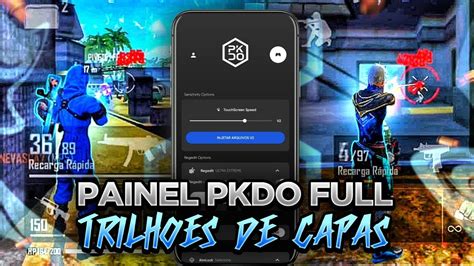 Painel Pkdo Aimbot Aimlock Regedit Sensi Para Mobile E Emulador Free