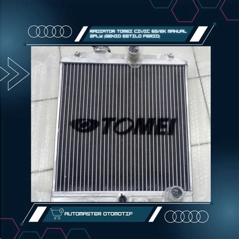 Jual Tomei Radiator Civic Eg Ek Manual Ply Ferio Genio Estilo