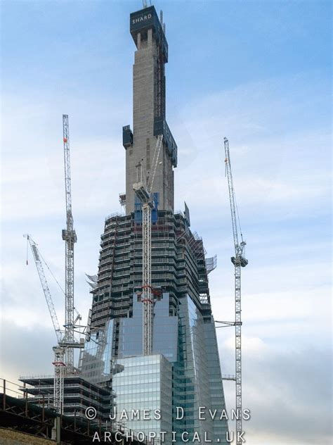 The Shard, London, Under Construction Architectural Engineering ...