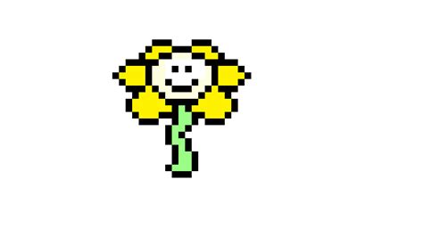 Pixilart Flowey Overworld Sprite By Soulsprinkler