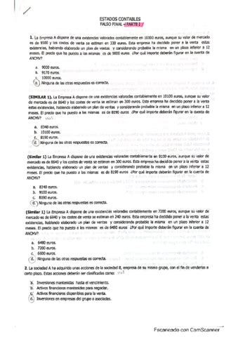 Ec Falsos Finales Con Solucion Y Formulas Pdf