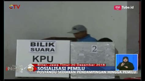 Kpu Simulasikan Pencoblosan Odgj Diberikan Hak Suara Untuk Pilih