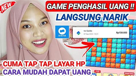 Dijamin Ketagihan Deh Cuma Tap Tap Layar HP Cuan Rp150 000 Tiap Hari