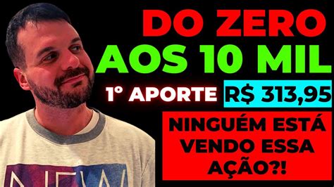 DO ZERO AOS 10 MIL 1 COMPREI A PRIMEIRA AÇÃO Taesa vale a pena