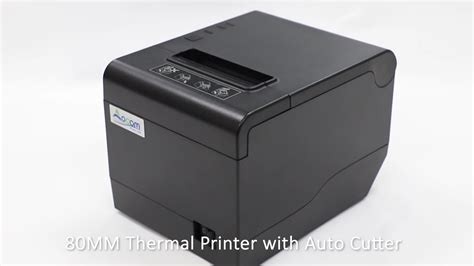 Desktop Receipt Invoice Printer Ocpp 80k Heat Transfer 80mm Thermal Printers With Auto Cutter