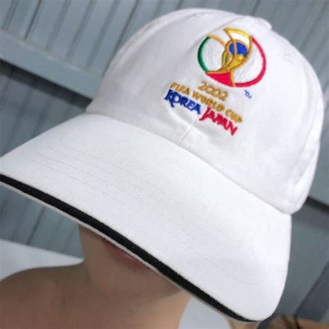 Soccer PinWire FIFA WORLD CUP 2002 Korea Japan Adjustable Baseball Hat