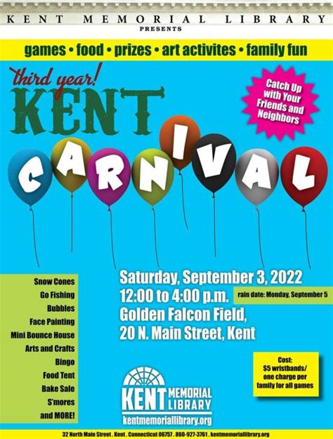 Kent Library Carnival – Northwest Connecticut Land Conservancy