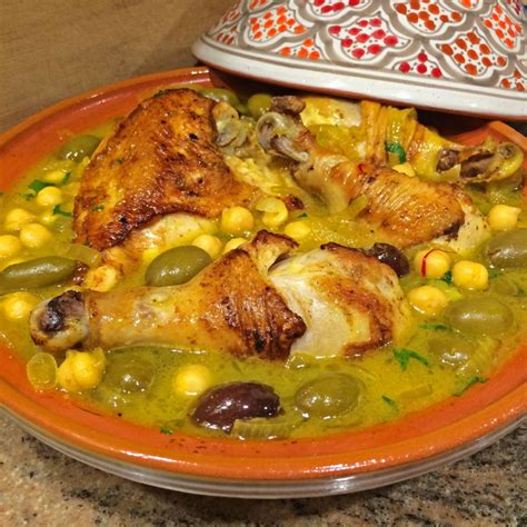 Tajine De Poulet Aux Olives Et Au Citron Confit Un Grand Classique