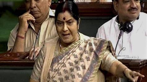 Sushma Swaraj Slams Rahul Gandhi