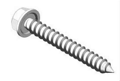 Full Thread Silver Stainless Steel Self Tapping Screw For Hardware