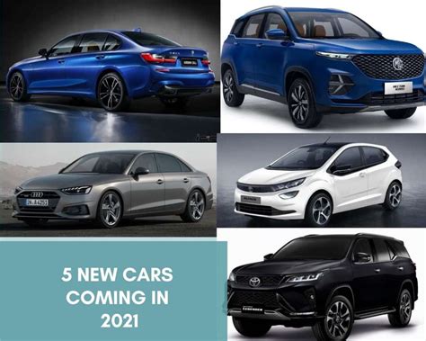 Top 5 New Car Launches For 2021 Vroom Head India