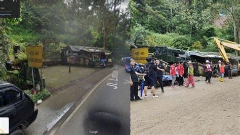 Membandingkan Suasana Jalur Cipanas Cianjur Sebelum Setelah Longsor