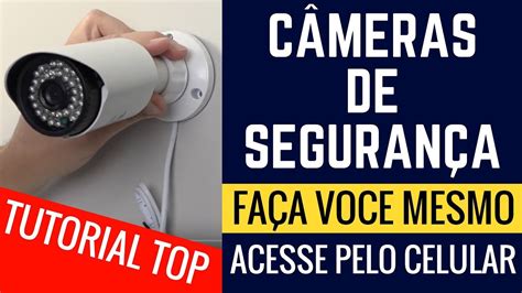 Câmeras de Segurança Barato e Instale você mesmo Acesse via Celular