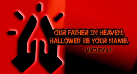 Jesus Teaches Us To Pray To Our Father In Heaven Cross Courier