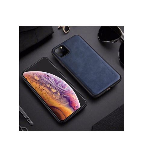 Desingshop Lüks deri kılıf iPhone 12 Pro Max yumuşak silikon kenar