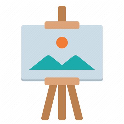 Drawing Painting Art Artwork Paint Canvas Icon Download On