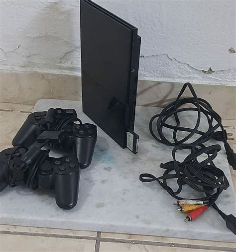 Playstation 2 Desbloqueado Console De Videogame Sony Usado 76260072