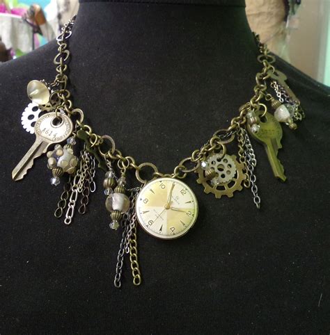 Upcycle Repurposed Steampunk Fun Repurposed Jewelry Jewelry