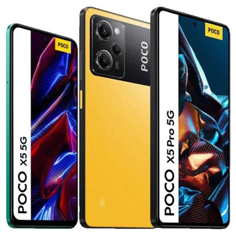 Poco X5 5g X5 Pro 5g Imagens E Dados São Vazados Dias Antes Do