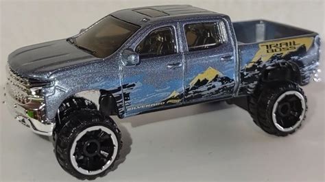 Hotwheels Unboxing 2019 Chevy Silverado Trail Boss Lt Unboxing Hotwheels Diecast Review