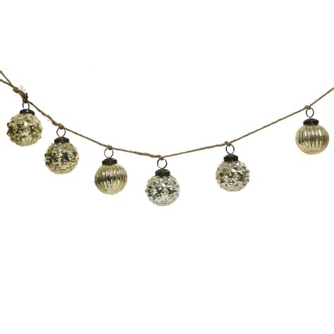 Buy Glass Bauble Garland Delivery By Crocus