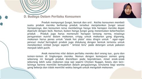 Presentasi Kel 10 Pengaruh Budaya Dalam Perilaku Konsumen Youtube