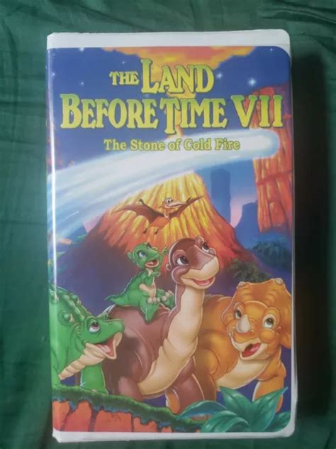 The Land Before Time Vii The Stone Of Cold Fire Vhs