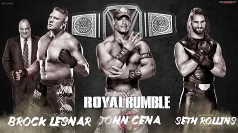 Royal Rumble 2015 Triple Threat Wwe Title Match By Marcusmarcel On Deviantart