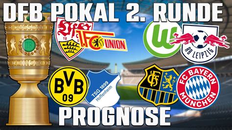 Dfb Pokal Runde Prognose Alle Spiele Tipps Youtube