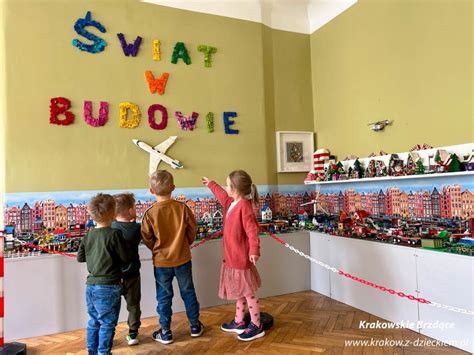 Wystawa LEGO z bawialnią Kraków Świat w budowie Krakowskie Brzdące