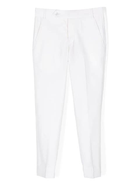 Maison Ava Parker Straight Leg Trousers Neutrals Farfetch Uk