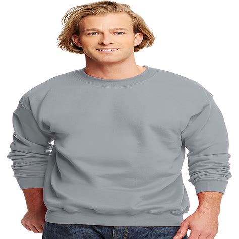 Hanes Men Ultimate Cotton Heavyweight Crewneck Sweatshirt Style F260