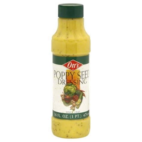 Otts Poppy Seed Salad Dressing 16 Fl Oz Kroger