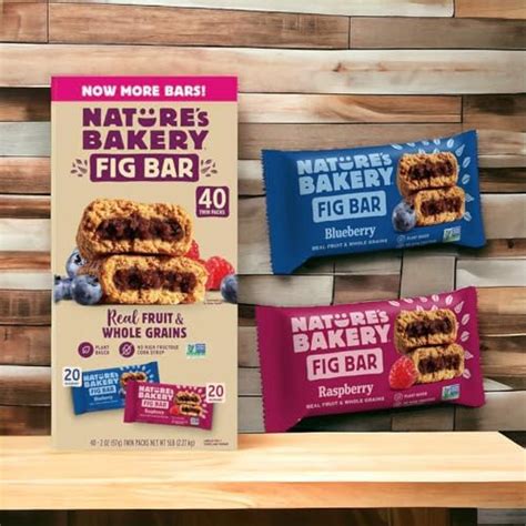 Nature Bakery Fig Bar Variety Pack 2 Oz 40 Count Grocery And Gourmet Food